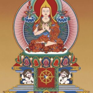 Lama Tsongkhapa postcard / Andy Weber