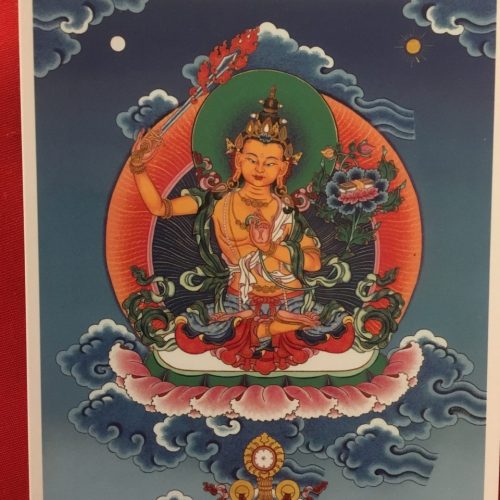 Yellow  Manjushri 2 Postcard / Andy Weber