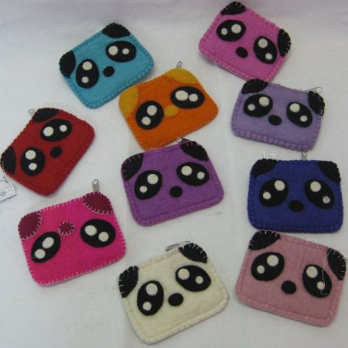 Felt Panda Purse