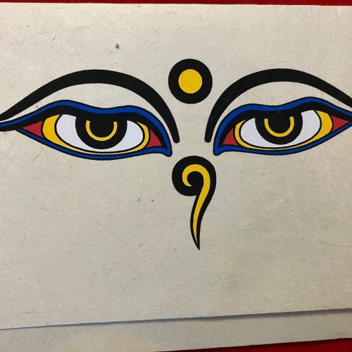 Buddha Eyes Card