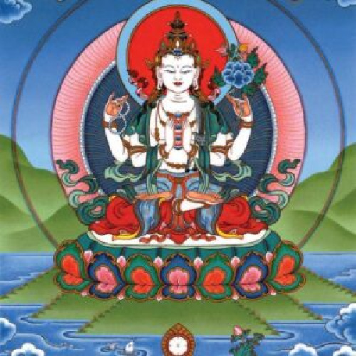 4-Arm Avalokitesvara postcard 1 / Andy Weber