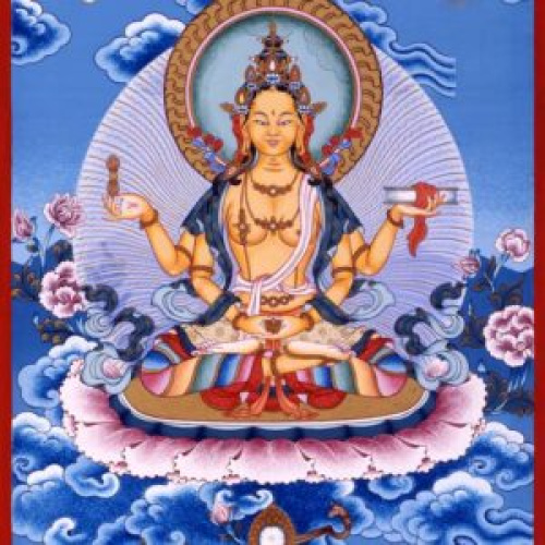 Prajnaparamita postcard / Andy Weber