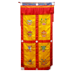 Eight Auspicious Symbols  Door Curtain