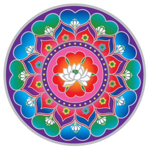 Sunseal - Lotus Heart Mandala